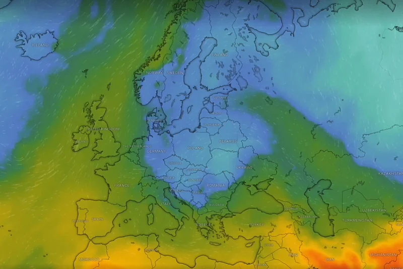 jajce-online_Polarni zrak iz Rusije stiže u Evropu: Najsnažnije će pogoditi Balkan, očekuje se i snijeg