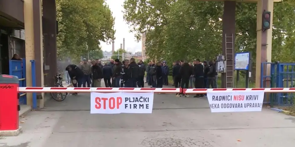 jajce-online_Radnici u štrajku, Uprava traži pomoć Vlade: Dug Koksare prema pola milijarde KM