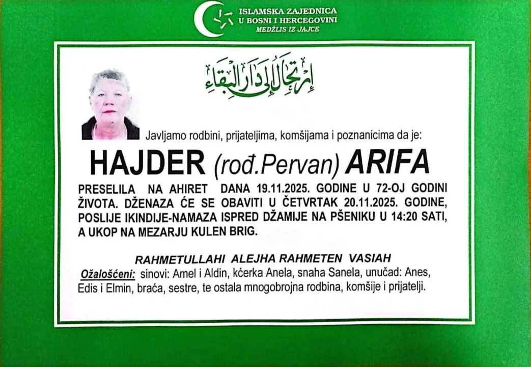 jajce-online_Napustila nas je