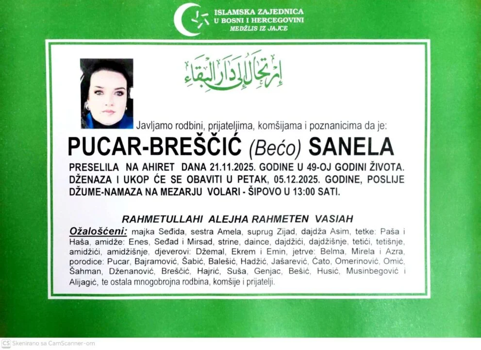 jajce-online_Napustila nas je