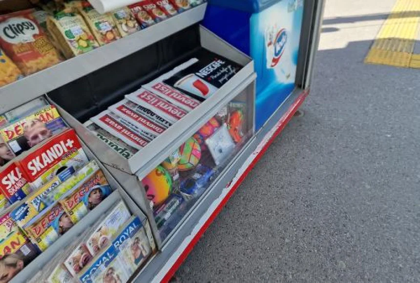 jajce-online_Hrvatska štampa nestala s kioska u BiH, osim Večernjeg